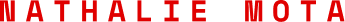 Logo en lettre nom de l'entreprise : Nathalie Mota